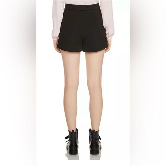 Maje lace detailed Black Women's Shorts, XS - Picture 2 of 9